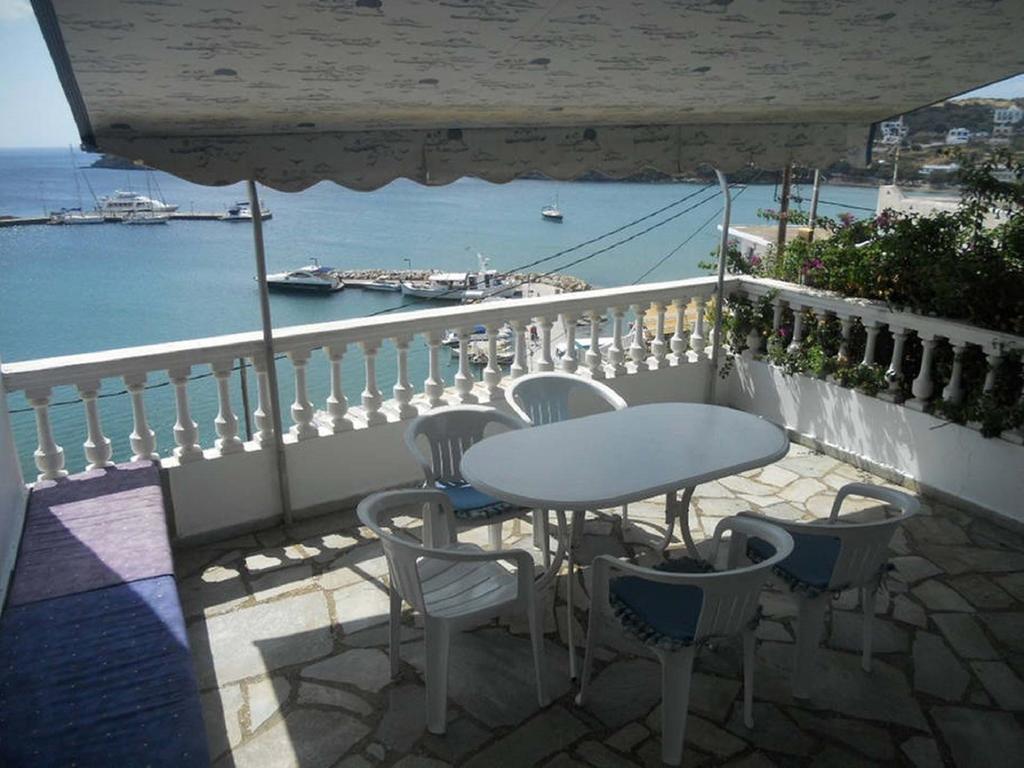 Aegean Sea View Villa Batsi  Bagian luar foto