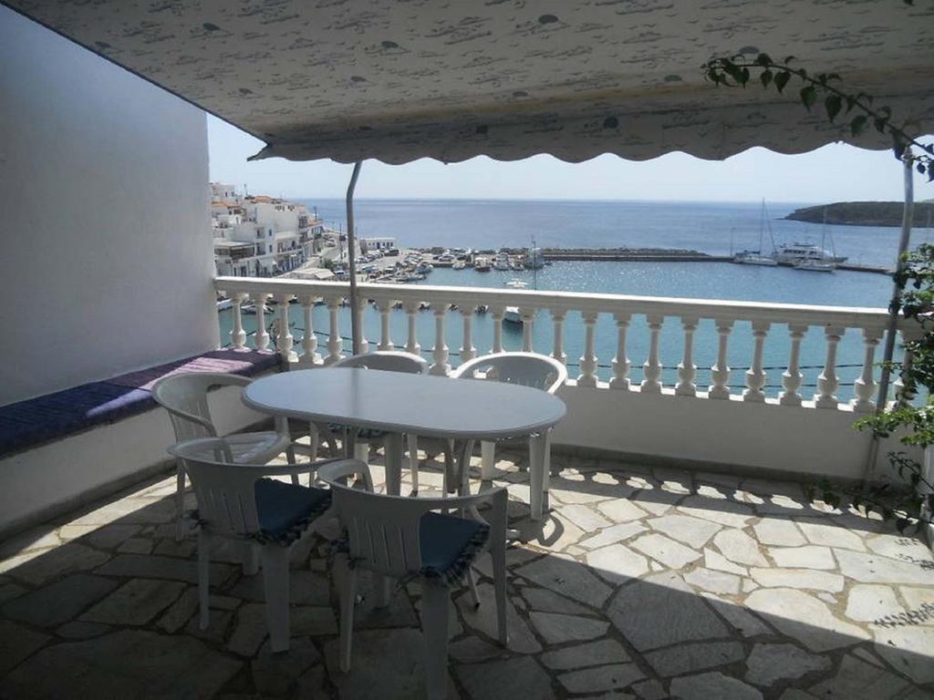 Aegean Sea View Villa Batsi  Bagian luar foto