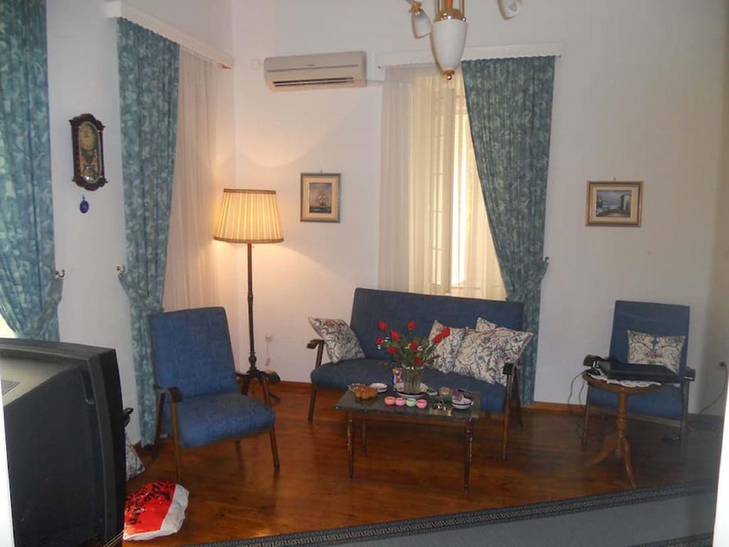 Aegean Sea View Villa Batsi  Bagian luar foto
