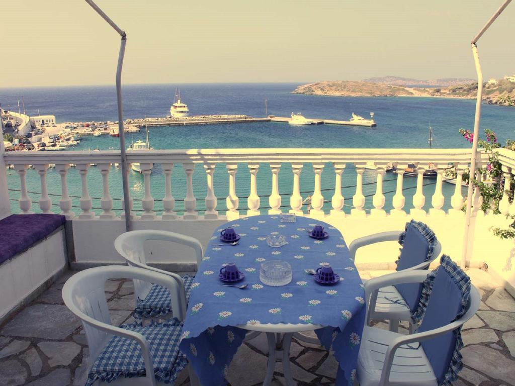 Aegean Sea View Villa Batsi  Bagian luar foto