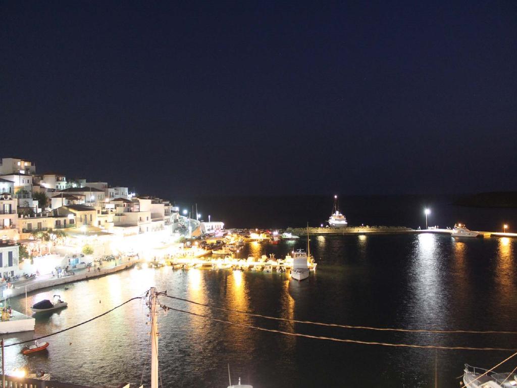 Aegean Sea View Villa Batsi  Bagian luar foto