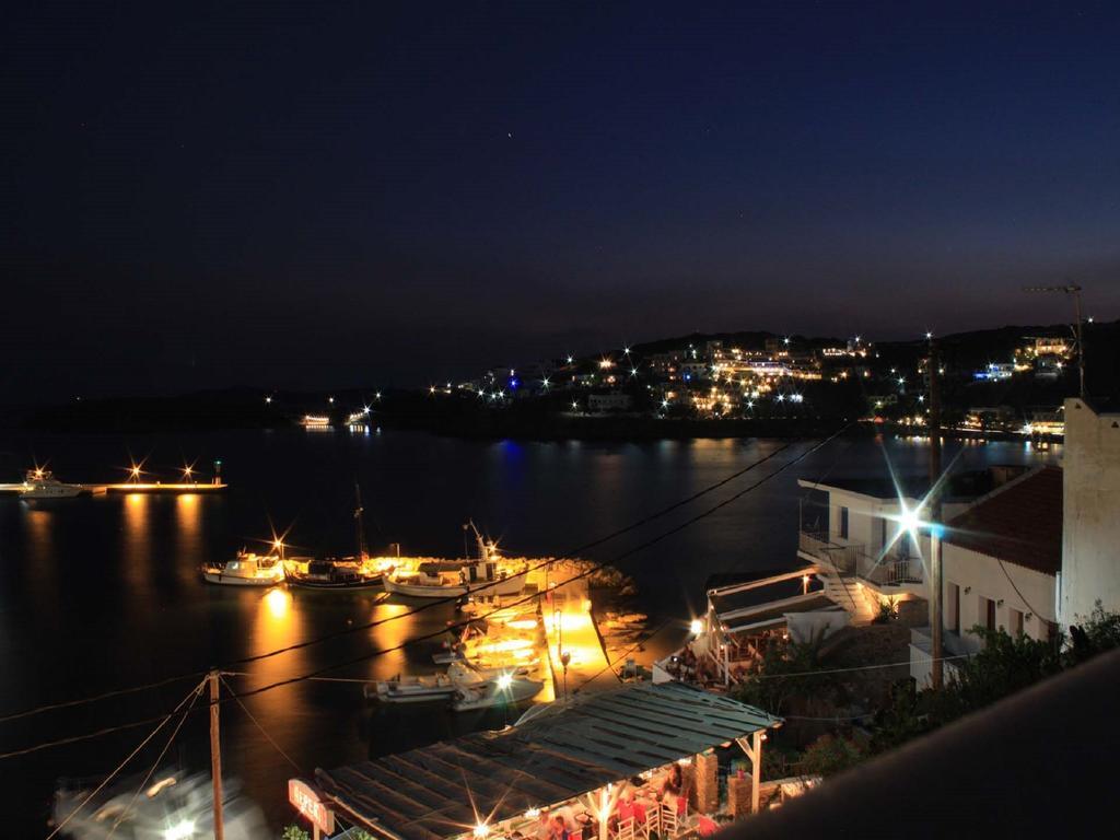 Aegean Sea View Villa Batsi  Bagian luar foto