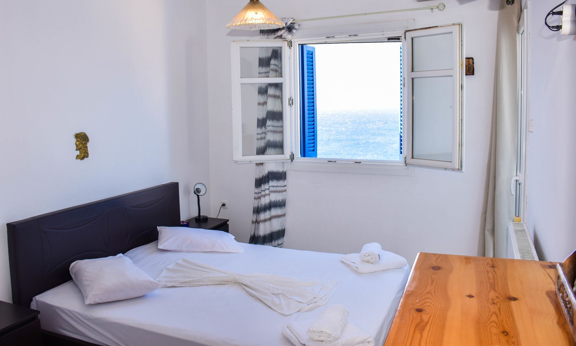 Aegean Sea View Villa Batsi  Bagian luar foto